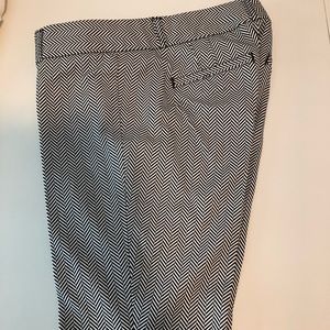 Banana Republic Factory Zigzag Sloan Pants size 0
